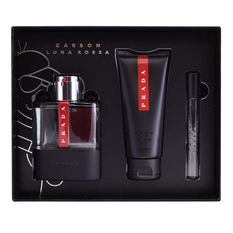 carbon prada aftershave|prada carbon 100ml gift set.